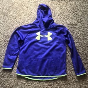 Purple Under Armour sweatshirt